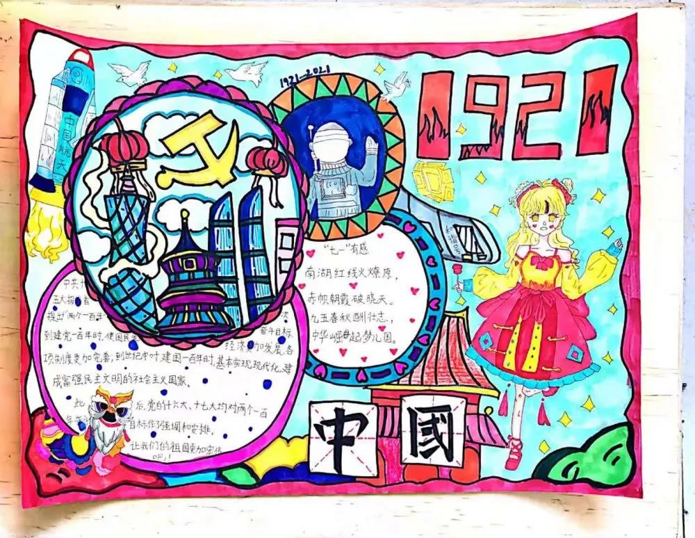 庆祝建党100周年新中国科技成就手抄报-图7