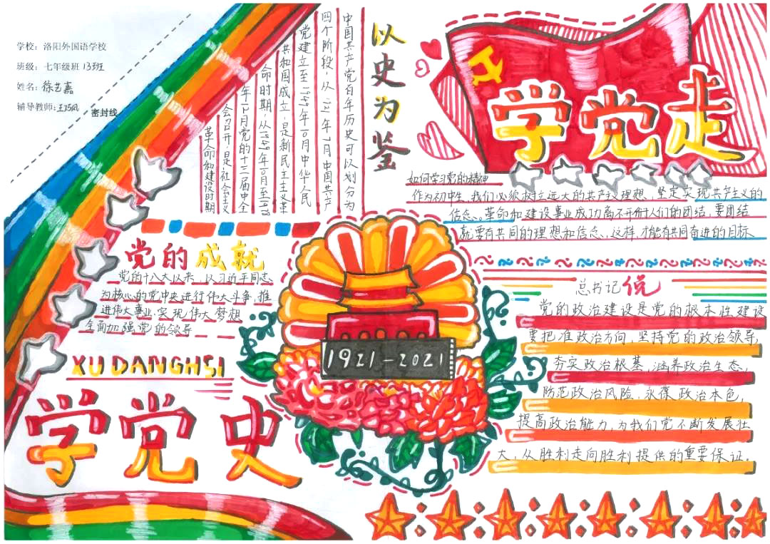 步骤1：图片来源：洛阳外国语学校