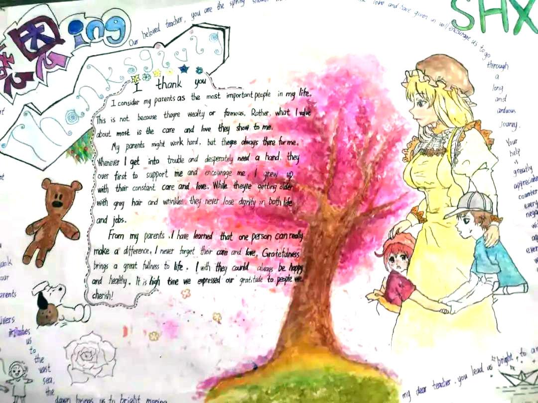 最漂亮的英语手抄报-图3