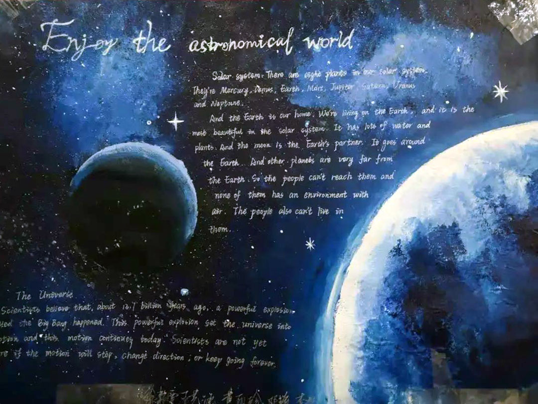 简单漂亮的英语手抄报-图1