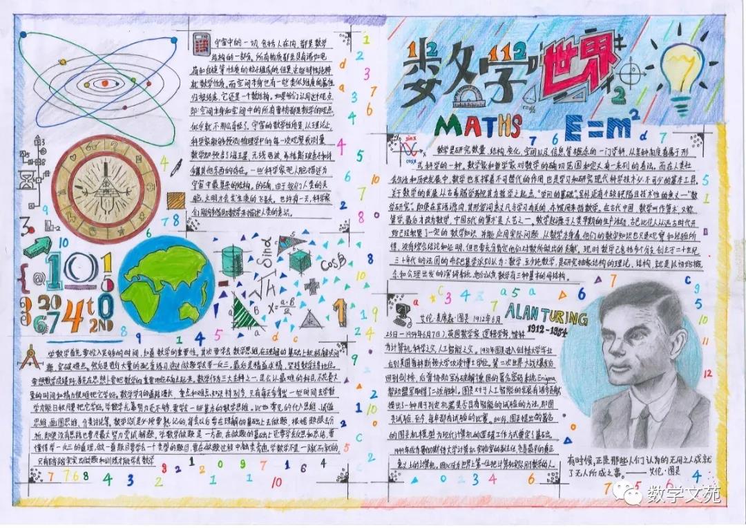 9张关于数学的手抄报图片-图2