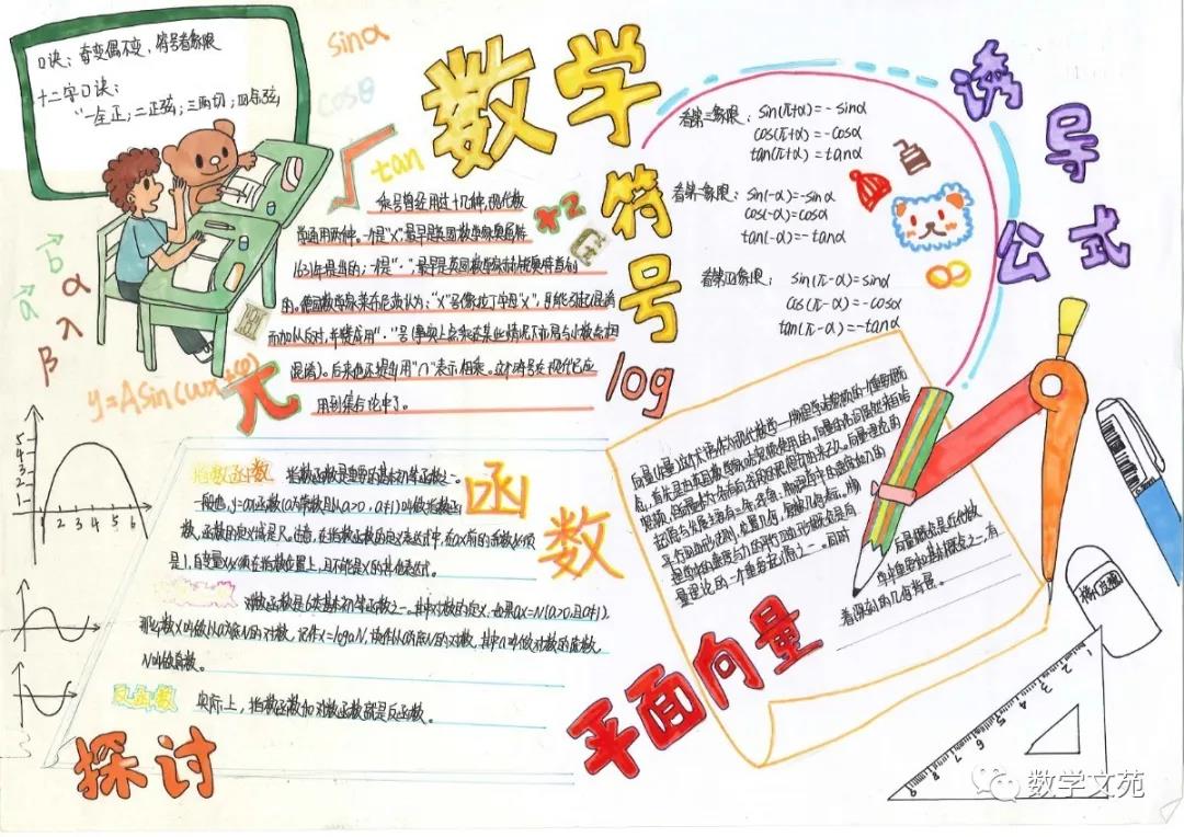 9张关于数学的手抄报图片-图7