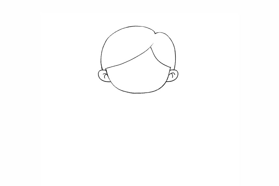 帅气的小王子简笔画-图3