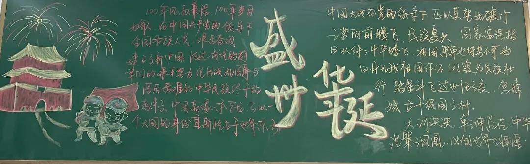 庆祝建党100周年主题板报-图2