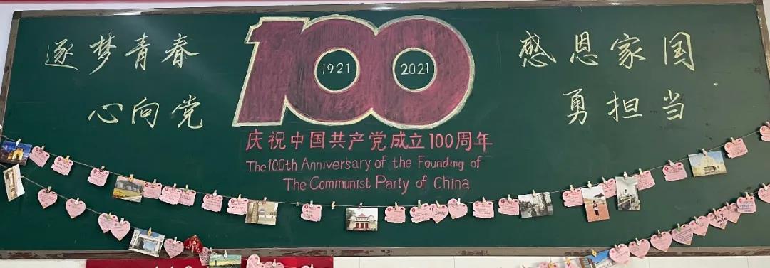 庆祝建党100周年主题板报-图17