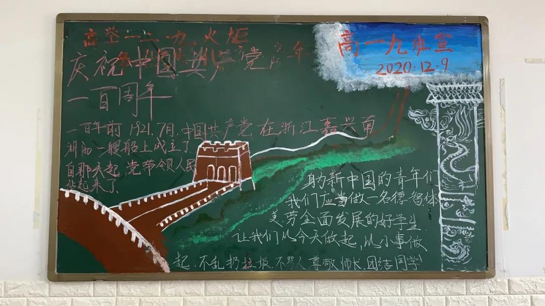 “纪念中国共产党建党100周年”主题板报-图10