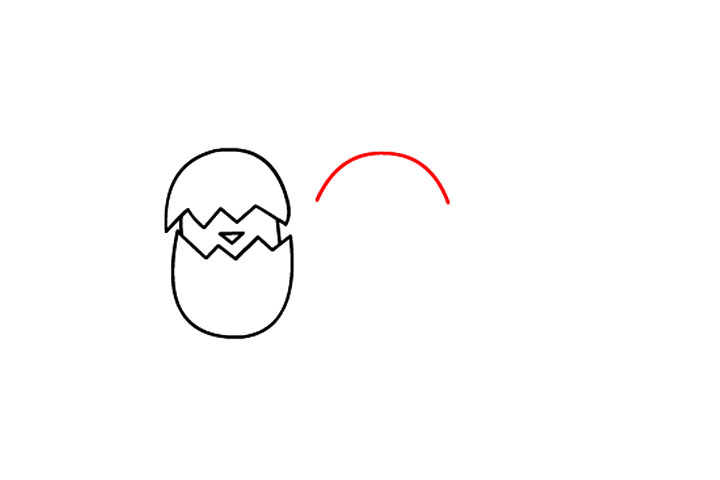 复活节小鸡简笔画教程-图6