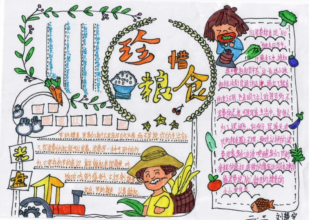 “缅怀稻田守望者——袁隆平”手抄报-图8