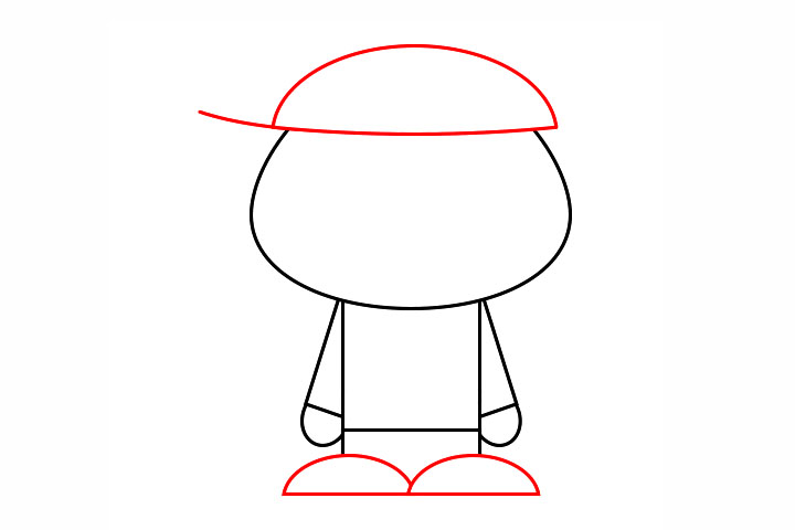 简单易画的小孩子简笔画-图3