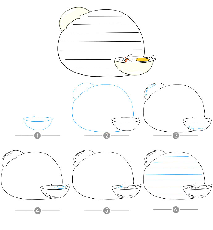9款端午节手抄报边框的画法步骤图-图8