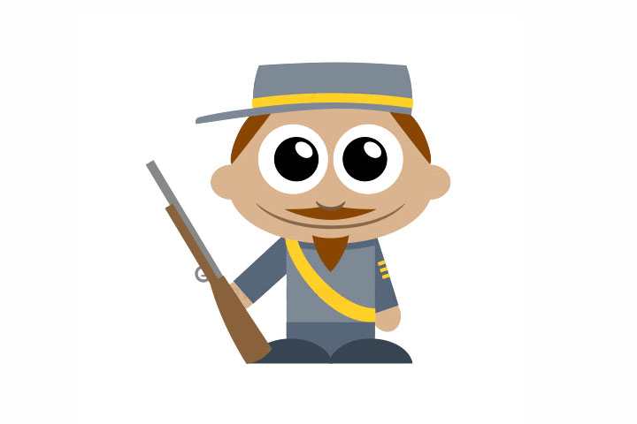 如何画同盟国士兵