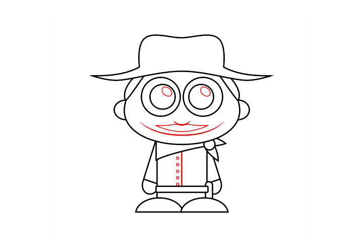 如何画牛仔-图5