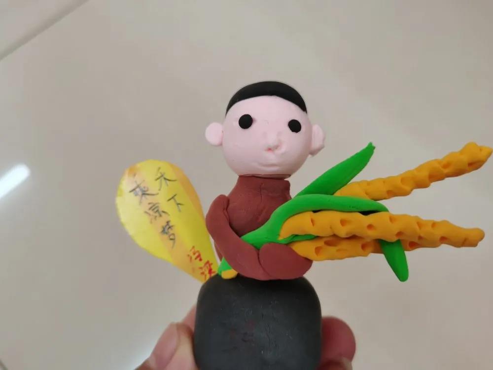 彩泥作品致敬拓荒人——袁隆平-图6