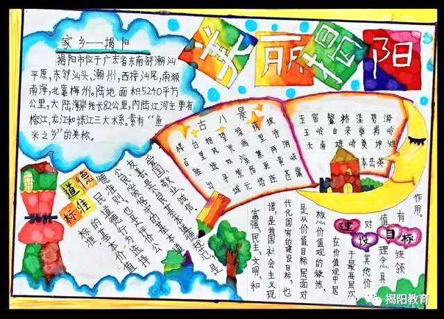 中学生践行社会主义核心价值观手抄报-图13