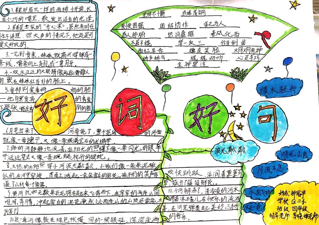 好词好句摘抄的手抄报-图2