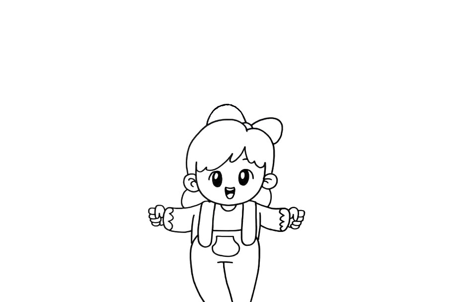 六一儿童节手抄报画法步骤-图2