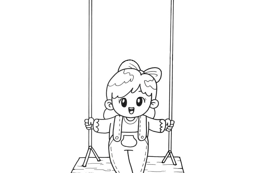 六一儿童节手抄报画法步骤-图3