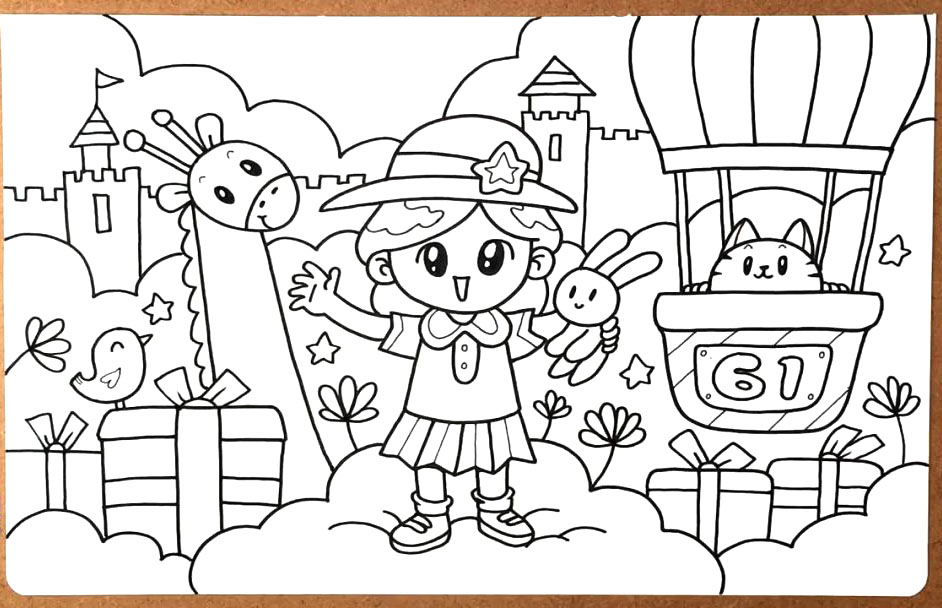 儿童节卡通画画法教程-图5