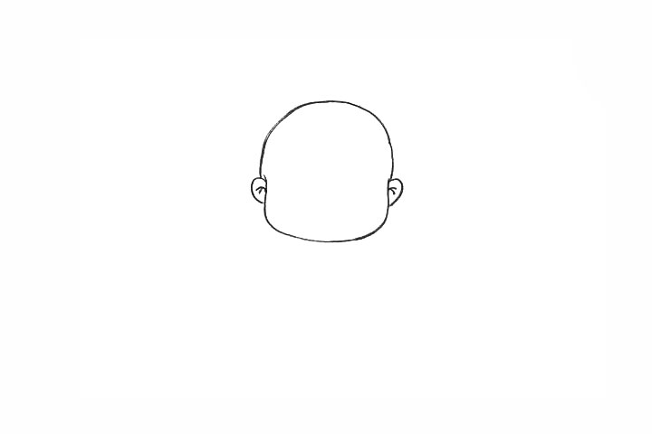 洪荒之力美少女傅园慧简笔画-图2