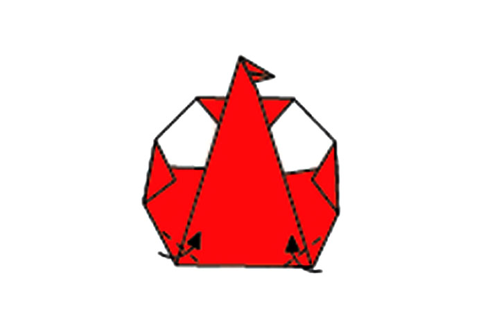 苹果折纸教程-图7