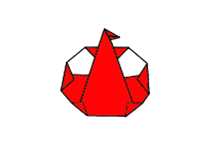 苹果折纸教程-图8