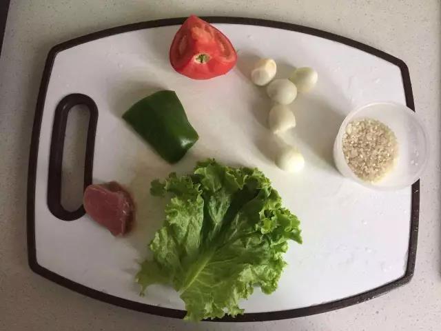 准备食材。