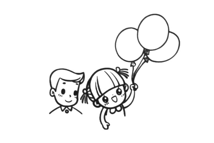 六一儿童节儿童画教程-图3