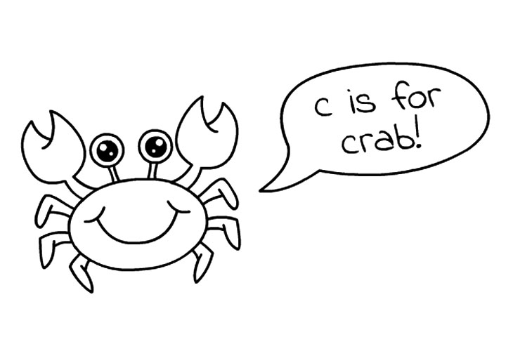 如何画一只可爱螃蟹