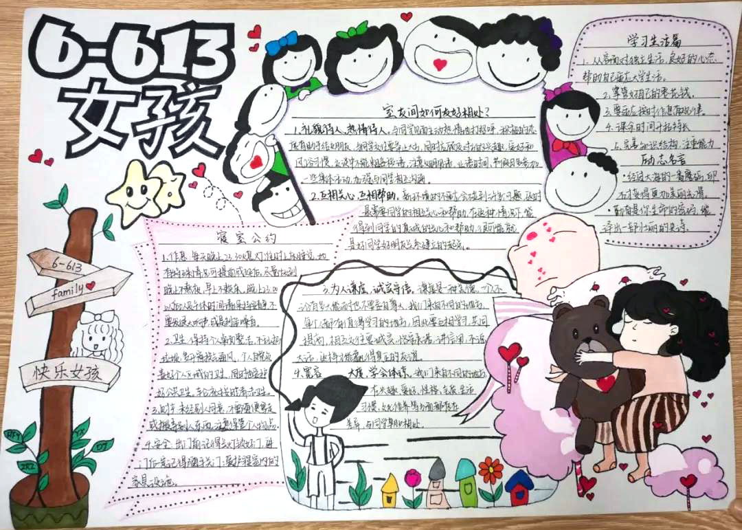 大学生寝室文化节手抄报-图11