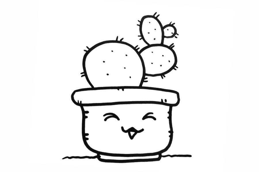 步骤9：画出地面。