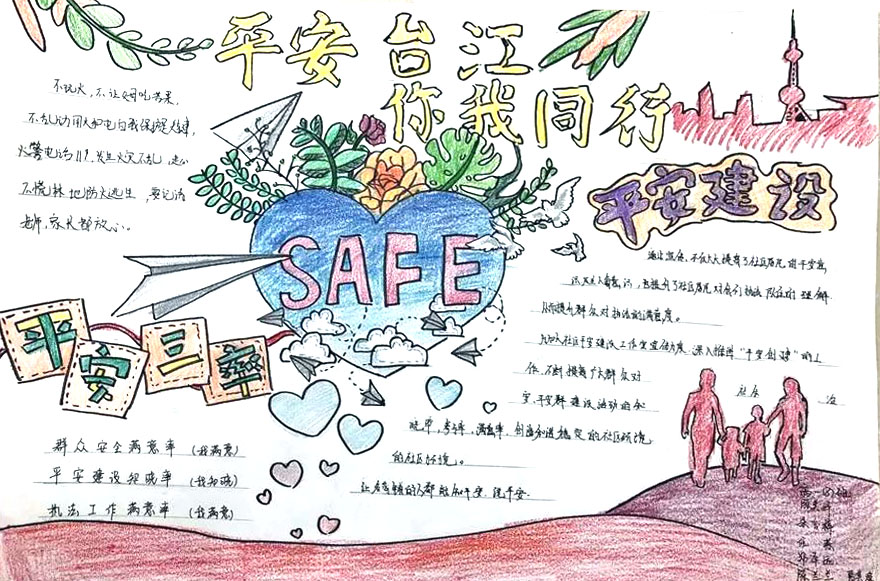小学生校园安全教育手抄报图片-图6