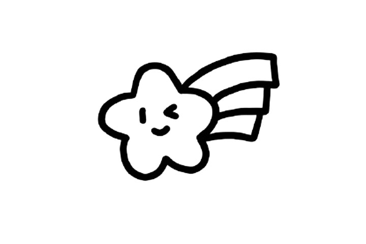 可爱小星星简笔画-图3