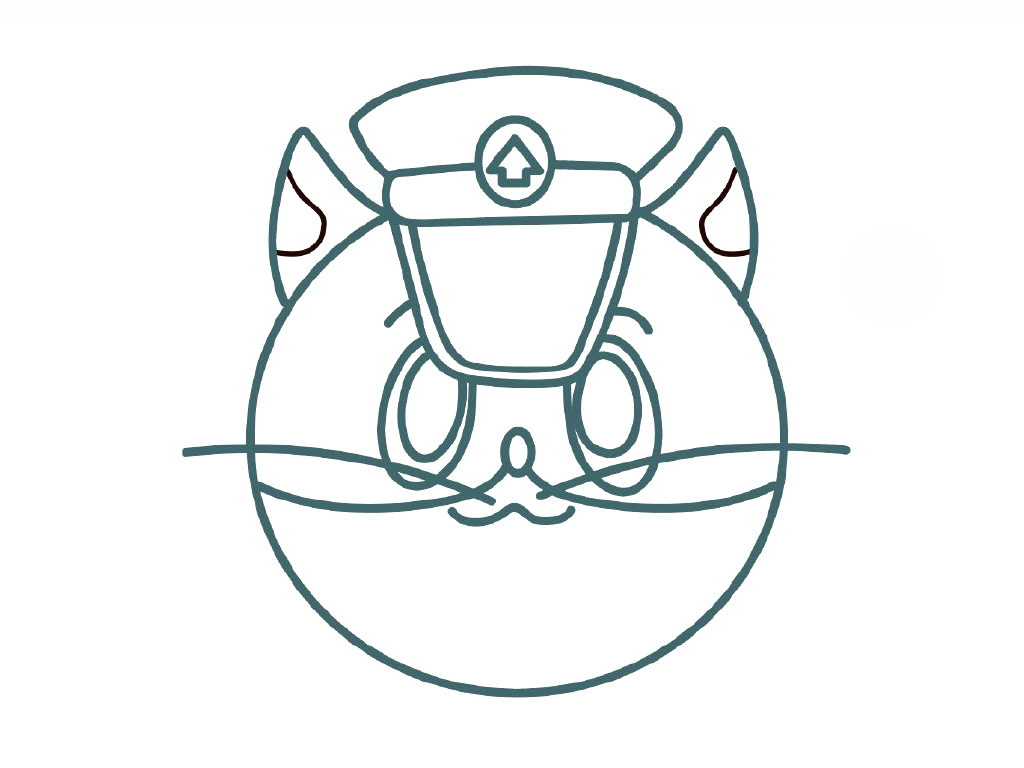 怎么画黑猫警长-图8