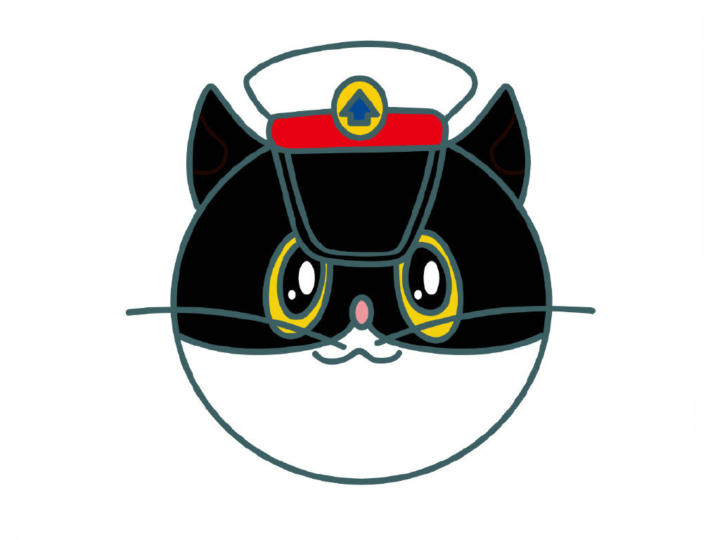 怎么画黑猫警长