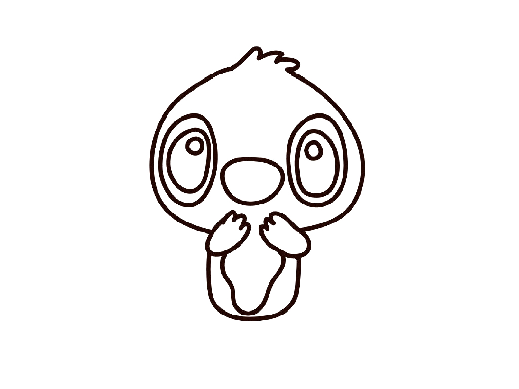 怎么画史迪仔-图5