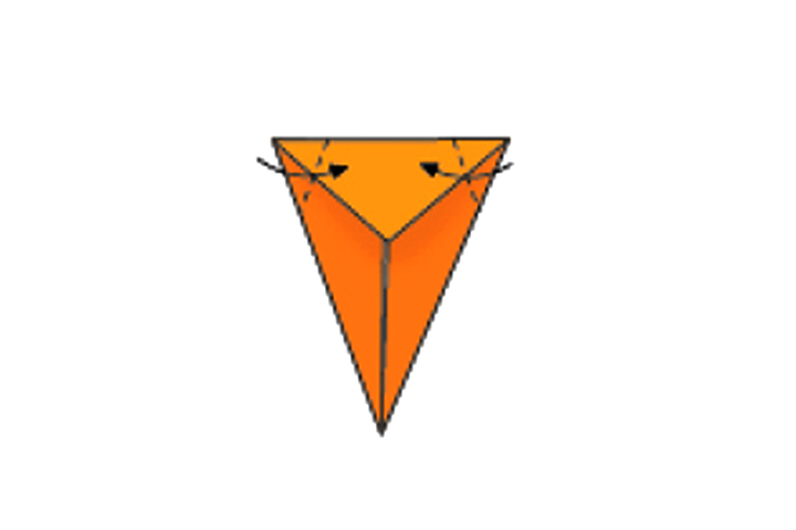 胡萝卜折纸教程-图3