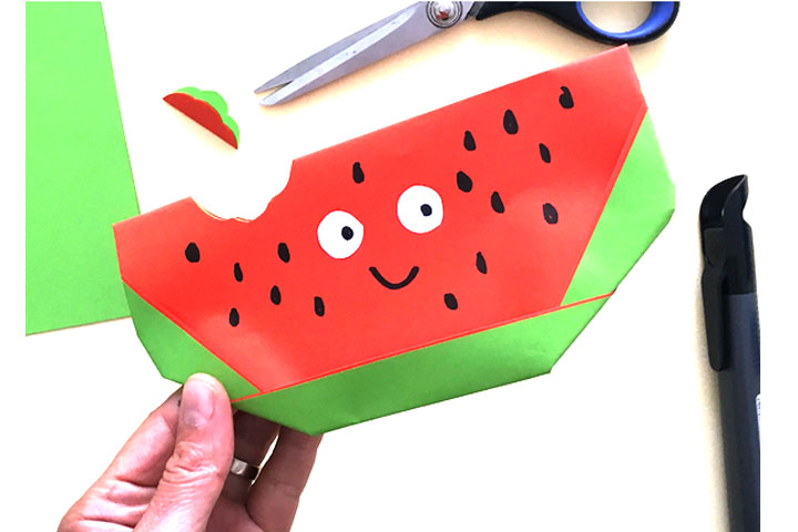 可爱西瓜折纸教程-图15