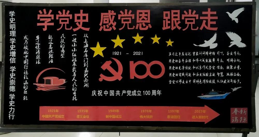 学党史感党恩版面设计图-图12