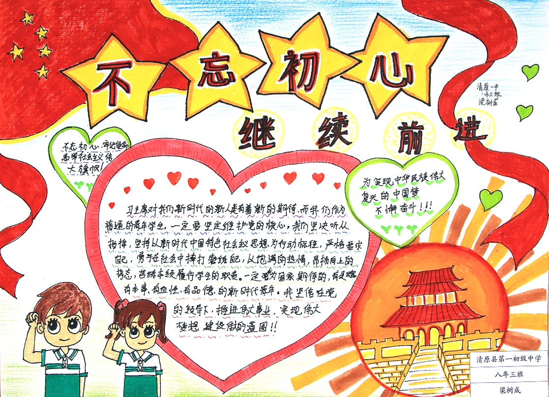 “学党史 颂百年”主题手抄报图片-图3