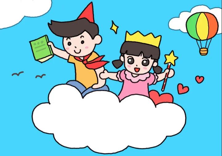 简单易画的六一儿童节手抄报