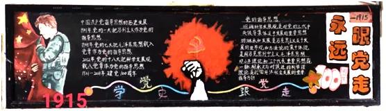 学党史更党走儿童绘画作品-图5