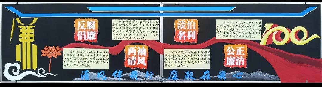 步骤7：反腐倡廉 两袖清风 淡泊名利 公正廉洁