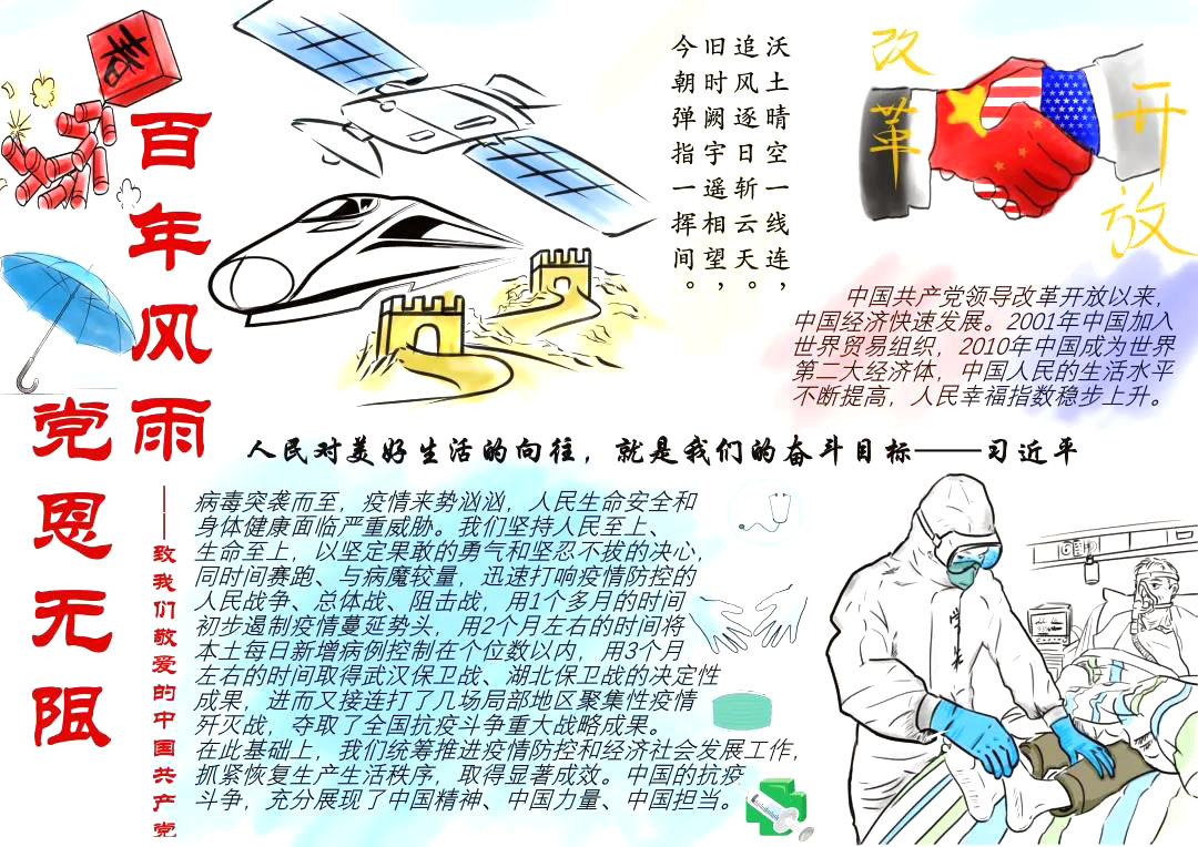 步骤1：《筑高楼的人》创作理念：围绕中国共产党一百周年华诞，为人民带来了幸福美好生活。描绘出我国在共产党领导下，在抗击新冠病毒中取得的巨大成就和近些年来在科技方面的伟大成果，来凸显中国现代人民生活的美好和自豪感，满足感。