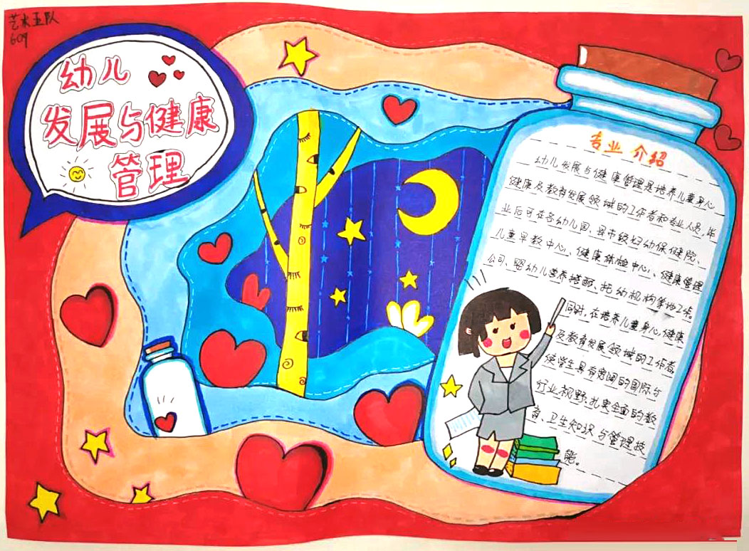 幼儿发展与健康管理手抄报-图3