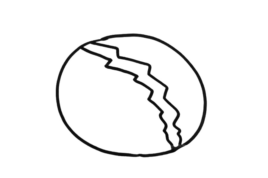 大西瓜怎么画-图2