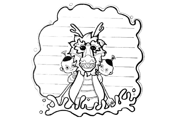 端午节手抄报边框素材-图2