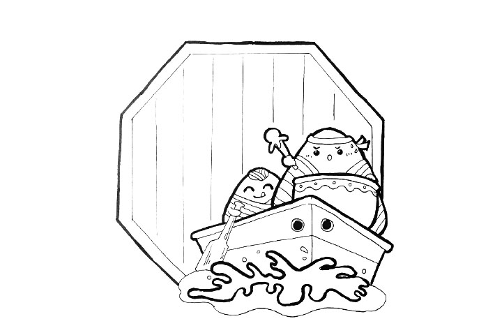 端午节手抄报边框素材-图5