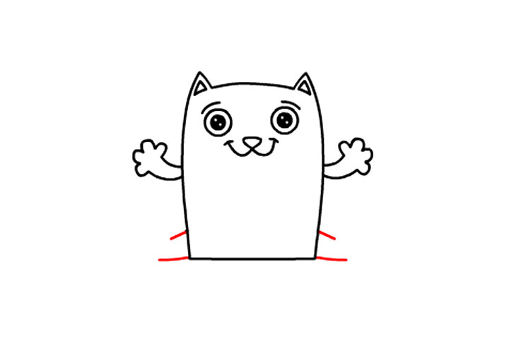 可爱小猫怎么画-图10