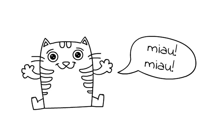 可爱小猫怎么画