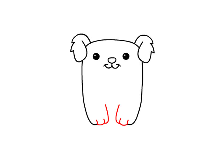 可爱小狗怎么画-图8